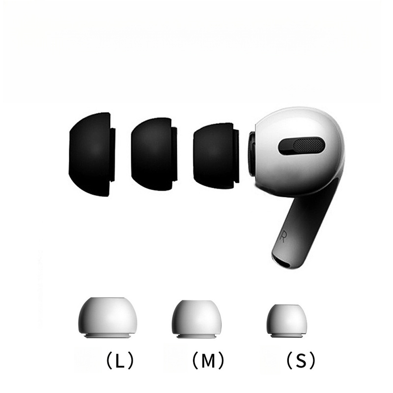 Silicone Ear Tip Replacement - White Silicone Ear Tips With Filter