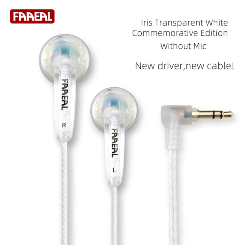 Audiophile Headphone Wired - Faaeal Hoa Tán Trong Suốt Phiên