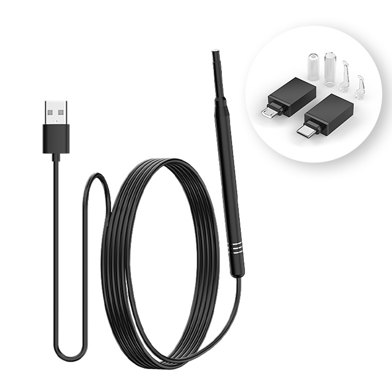 Ear Cleaning Endoscope Camera  - đánh giá và giá Usb C Earphone