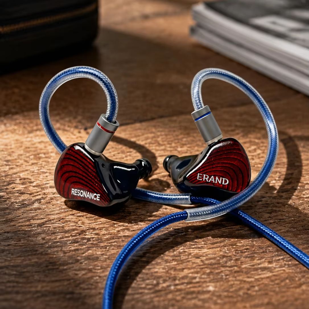 ERAND RESONANCE 5 RED 2DD+2BA+ - đánh giá và giá Audiophile Headphone Wired