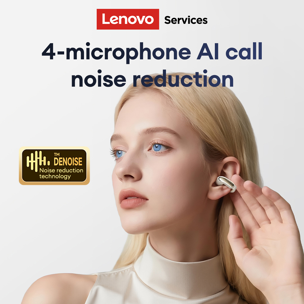 Lenovo LES-108 Bone Conduction - đánh giá và giá Earbuds Charging Case