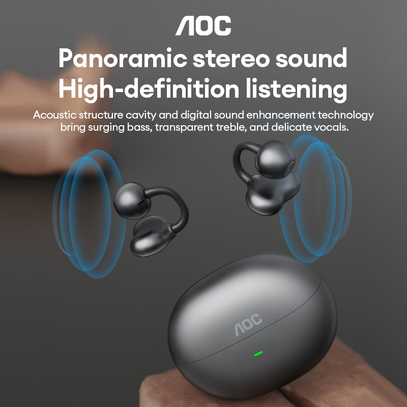 AOC ACD2544 Wireless Bluetooth - đánh giá và giá Earbuds Charging Case