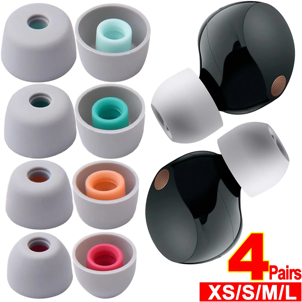 Noise Cancelling Earbuds Soft  - đánh giá và giá Silicone Ear Tip Replacement