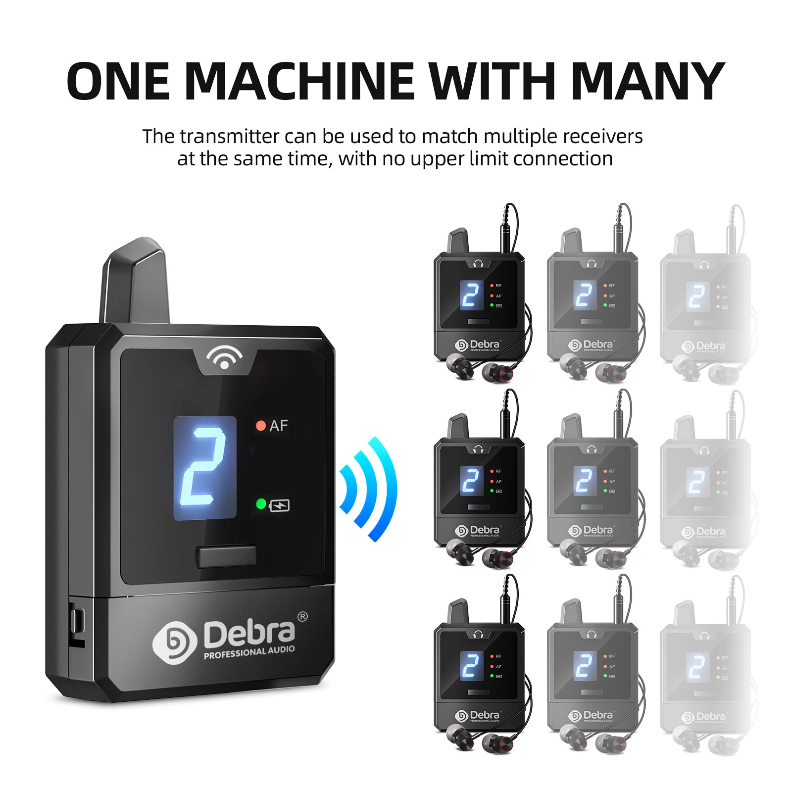 Debra UHF IEM Wireless In-Ear  - đánh giá và giá In Ear Monitor Iem