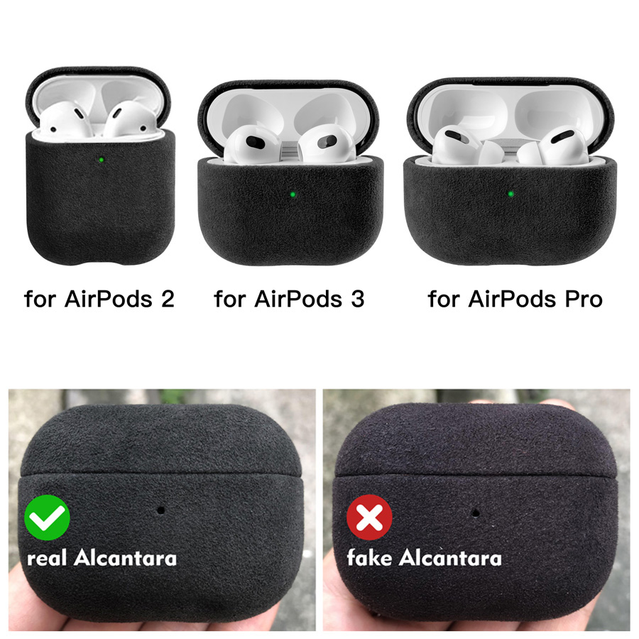 Ốp Lưng ALCANTARA Cho AirPods  - đánh giá và giá Bluetooth Headset On Ear