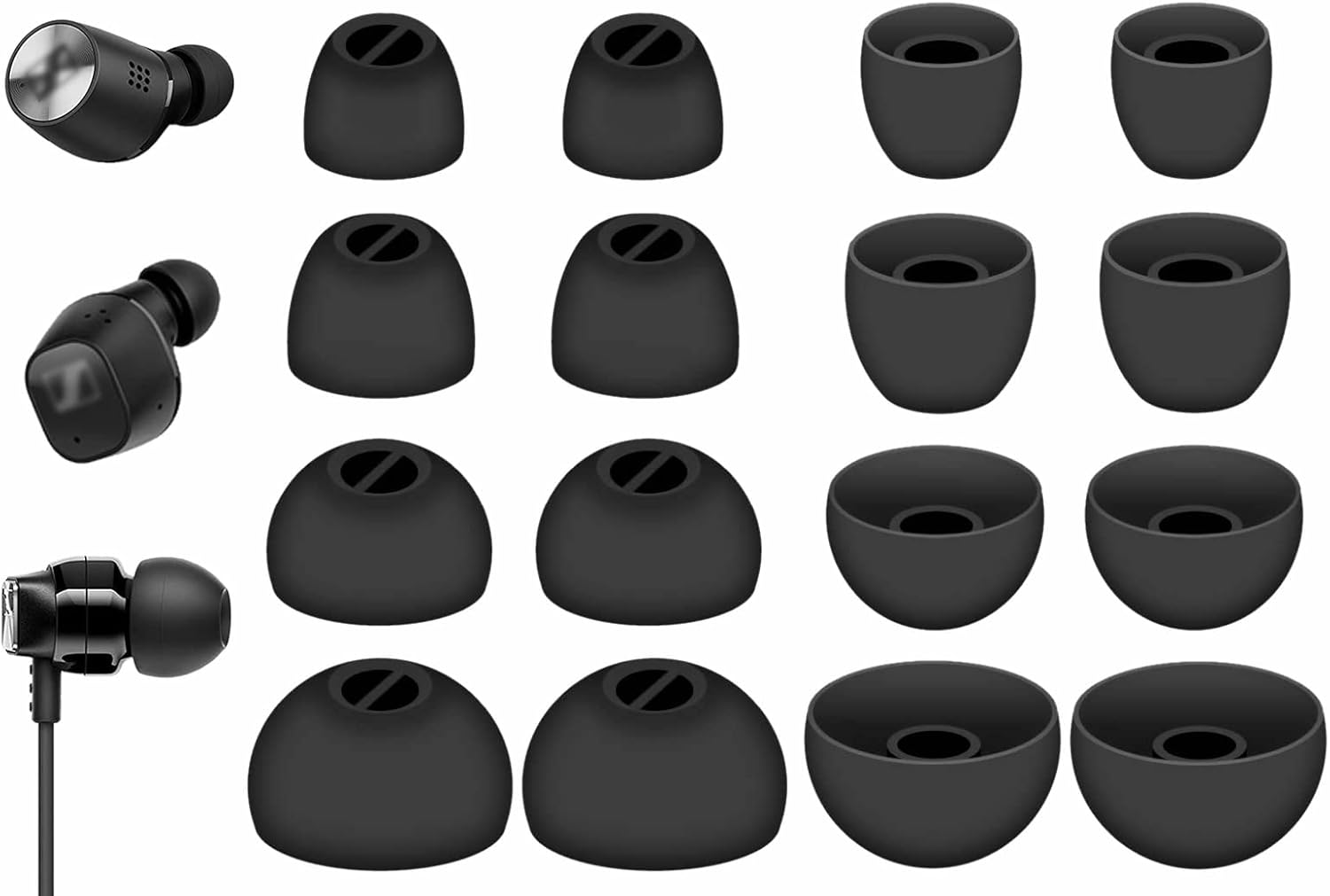 8 Pcs For Sennheiser CX Plus/M - đánh giá và giá Sennheiser Headphone Momentum 4