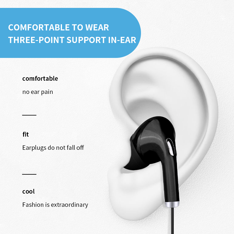 3.5mm In Ear Wired Headphone S - đánh giá và giá Wired Earphone Mic