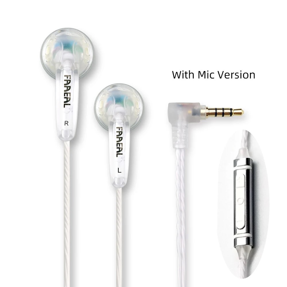 Faaeal Hoa Tán Trong Suốt Phiê - đánh giá và giá Audiophile Headphone Wired